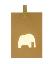 Load image into Gallery viewer, High Visibility Iron On Reflective Patches (4 pack) - Nellie the Elephant
