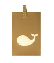 Load image into Gallery viewer, High Visibility Iron On Reflective Patches (4 pack) - Happy Whale
